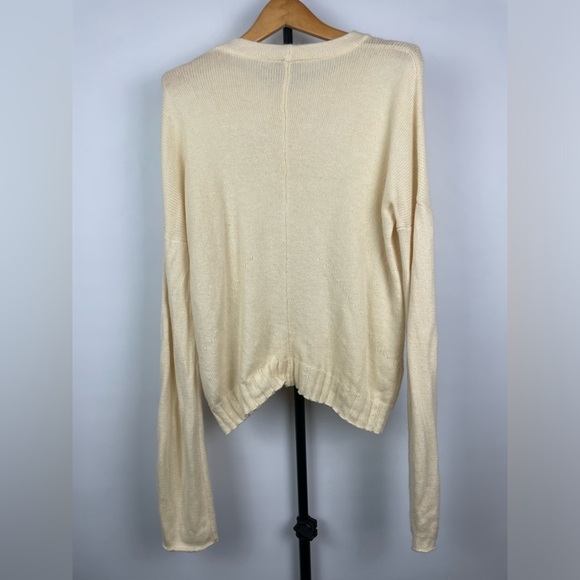 Rails Joanna Cream Ivory Cashmere Wool Blend Pullover Knit Sweater - Picture 7 of 8